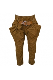 Brown Bubble Pants